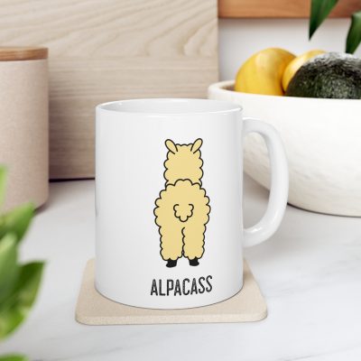 Kiss My Alpacaas Ceramic Mug 11oz - Image 6