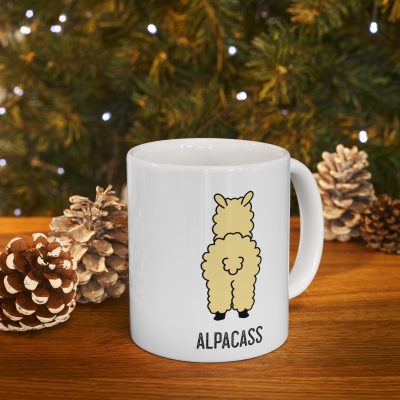 Kiss My Alpacaas Ceramic Mug 11oz - Image 8