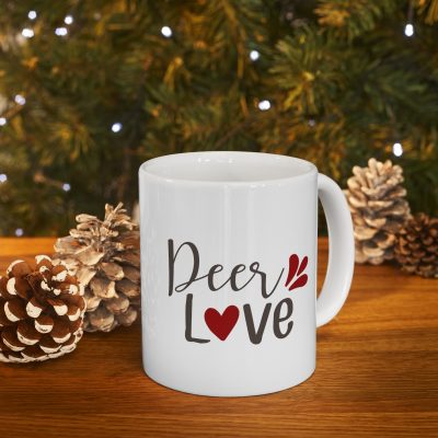 Deer Love Ceramic Mug 11oz - Image 9