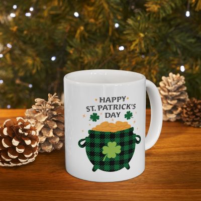 Pot o' Gold Festive Ceramic Mug 11oz - Image 9