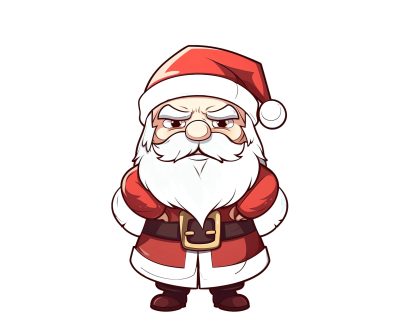 Christmas Spirit Santa Clipart