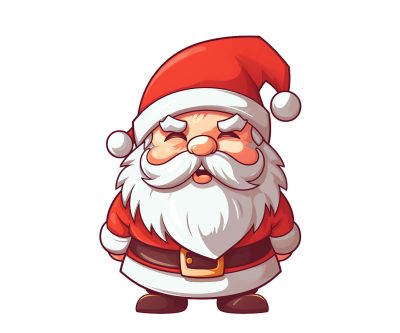 Merry Santa Digital Art Pack