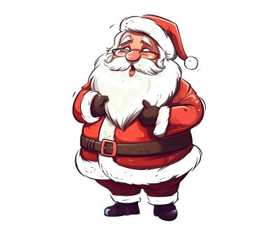 Ho Ho Ho Santa Clipart Selection