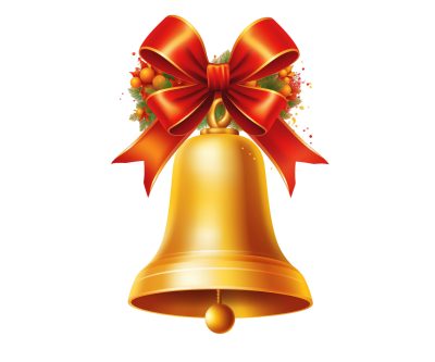 Christmas Joy Bells - Digital PNG Clipart