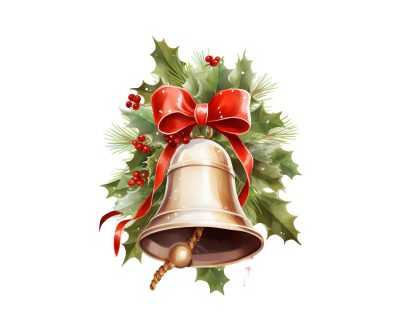 Winter Wonderland Bell Graphics - PNG Format