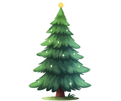 Festive Tree Illustrations for Holiday Projects - Image 6