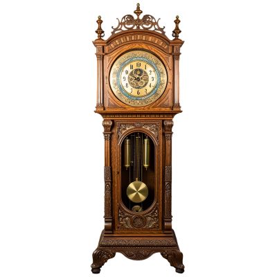 Timeless Grandfather Clock Digital Art Set - Vintage Designs - Image 5