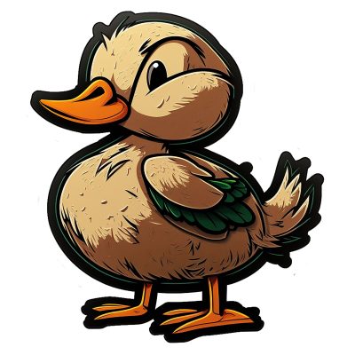 Charming Duck Clipart Collection for Instant Download - Image 2