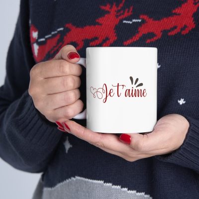 French Romance Valentine's  Mug 11oz - Image 11