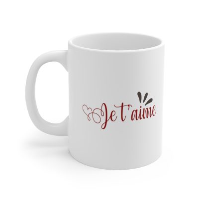 French Romance Valentine's  Mug 11oz