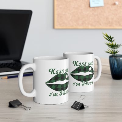 Emerald Smooch Ceramic Mug 11oz - Image 5