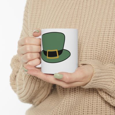 Leprechaun's Topper Tea Ceramic Mug 11oz - Image 10