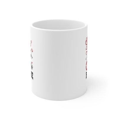 Love is in the Air - Don't Breathe Ceramic Mug 11oz - Image 2