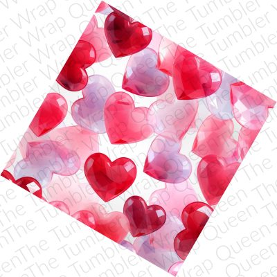 Whispers of Affection Valentine's Tumbler Wrap - Image 4