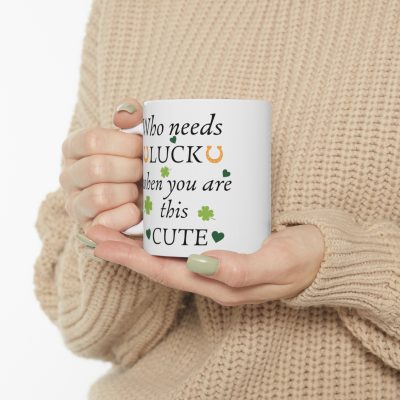 Charm Beyond Luck Ceramic Mug 11oz - Image 10