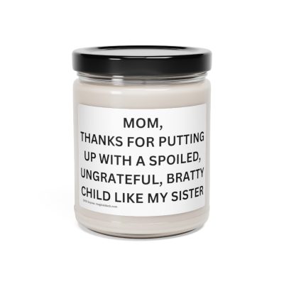 Grateful Humor - 'Bratty Sister' Candle - Image 6