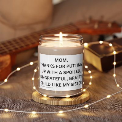 Grateful Humor - 'Bratty Sister' Candle - Image 8