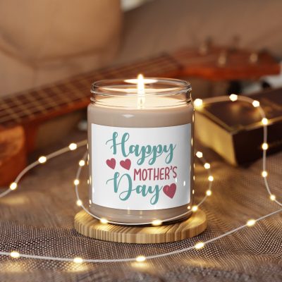 Maternal Harmony - Abstract Mother's Day Candle - Image 8