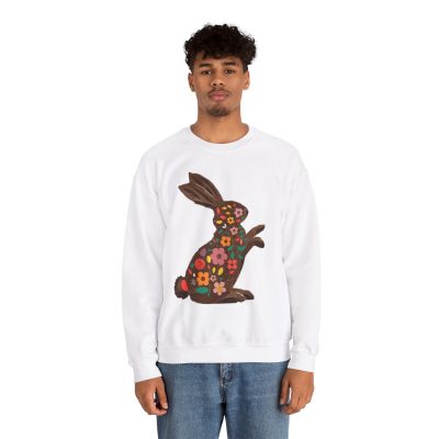 Enchanted Garden Rabbit Sweatshirt - Unisex Comfort Fit - Image 17