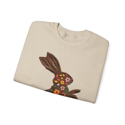 Enchanted Garden Rabbit Sweatshirt - Unisex Comfort Fit - Image 4