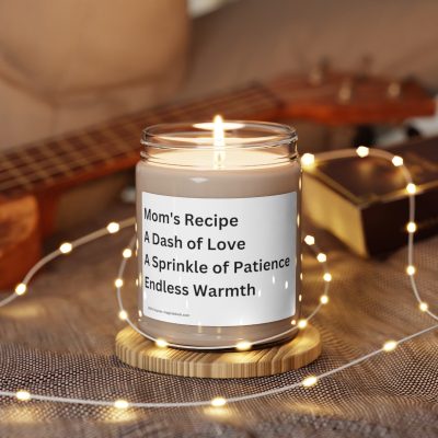 Mom's Secret Blend - 'Recipe of Love' Candle - Image 43