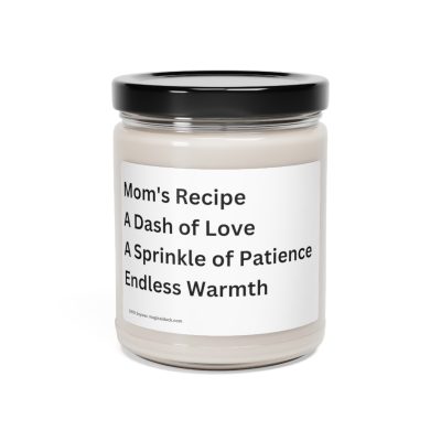 Mom's Secret Blend - 'Recipe of Love' Candle - Image 21