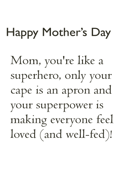 Superhero Mom