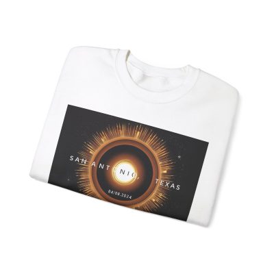 Texas Solar Eclipse Crewneck - Unisex Astronomical Event Sweatshirt - Image 15