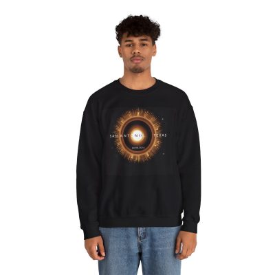 Texas Solar Eclipse Crewneck - Unisex Astronomical Event Sweatshirt - Image 6