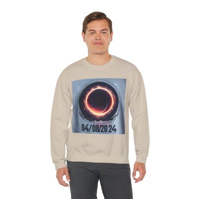 Total Solar Eclipse Commemorative Sweatshirt - Celestial Blackout Event - Image 29