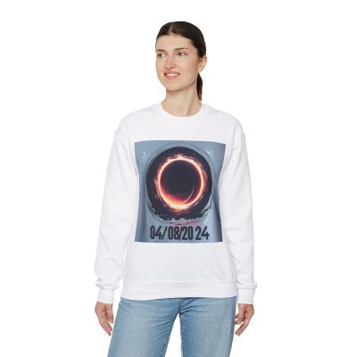 Total Solar Eclipse Commemorative Sweatshirt - Celestial Blackout Event - Image 20