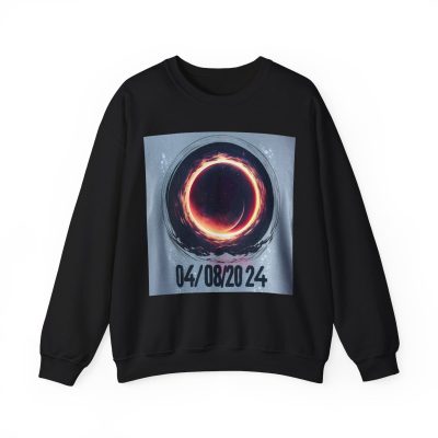 Total Solar Eclipse Commemorative Sweatshirt - Celestial Blackout Event - Image 2